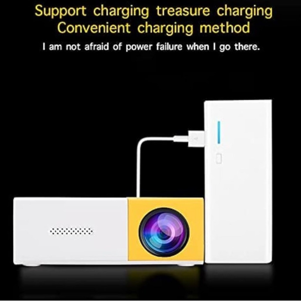Home Mini Led Portable Smart Pocket Cinema Video Projector YG300 - Picture 4 of 7